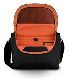 be.ez LA BESACE Tasche Black Addict / inside Pumpkin für 13  MacBook