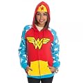 Dc Comics Wonder Woman Junior Girls Red Hoody