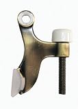 National Hardware Hinge Pin Door Stop Antique Brass