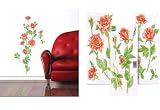 Eigenschaften efco / Wandsticker/ Wandtatoos -Rosen- Neuheit 3 Bl. 16 x 34 cm