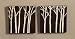 2pcs Bare Branches Wood Art Wall Decor in Espresso