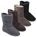 Womens Bearpaw Abigail 8-inch Sheepskin-lined Suede Boot