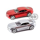 Set of 2- 2006 Chevy Camaro Concept 1 64 by Collectable Diecast