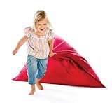 Der superknuffige Kindersitzsack von sit on it Kindersitzkissen in Pink 100x65 cm