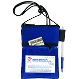 Neck Wallet, Royal Blue