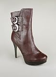 Double Buckle Platform Boot
