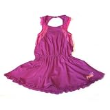 Diesel - Grape jersey dress with chifon