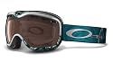 Oakley Stockholm Scroll White/Blue w/VR28 Black Iridium Ski Goggles (01-824)