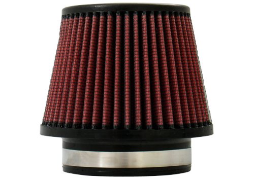 Injen Technology X-1018-BR Black and Red 4.5 High Performance Air Filter