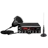 Cobra 29 LX 40-Channel CB Radio with Instant Access 10 NOAA Weather Stations and Selectable 4 Color Display with Cobra 300W Magent Mount CB Antenna