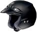 Shoei RJ Platinum-R Open Face Motorcycle Helmet Matte Black Medium M 02-633