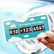Parking Contact Information Board