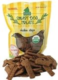 Plato Natural Dog Treats - Organic Chicken Strips 16 oz (3 Pack)