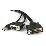 StarTech 6-Feet M1 to VGA Projector Cable with USB (M1VGAUSB6)