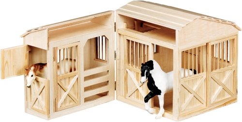 Childrens Toyshop  Toys : Folding Horse Stable
