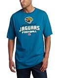 NFL Men's Jacksonville Jaguars Critical Victory V Short Sleeve Basic Tee (Active Blue, X-Large)