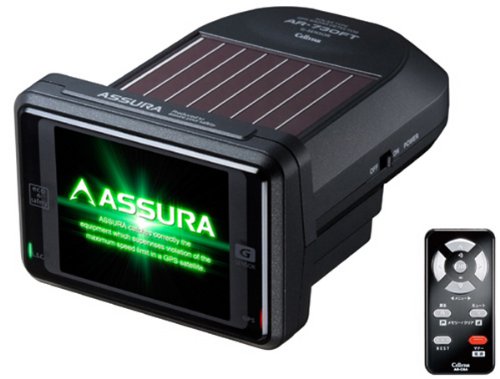セルスター(CELLSTAR) GPSアンテナ内蔵 Gセンサー搭載 ソーラーパネル搭載レーダー探知機 AR-730FT