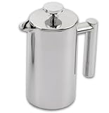 from Grunwerg Grunwerg Double-wall Straight Sided Cafetiere, 8 Cup