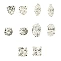 Cubic Zirconia Multi Shape Earring Set - 5 Piece
