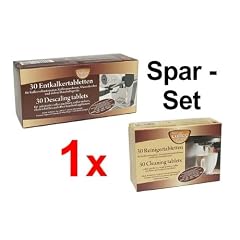 SET 30 Entkalker + 30 Reinigertabs f�r z.B. Jura Kaffeevollautomaten
