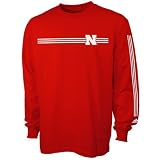 adidas Nebraska Cornhuskers Scarlet Money Long Sleeve T-shirt