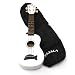 Kala Makala MK-SD/PW Dolphin Bridge Soprano Ukulele, Pearl White Kala Makala MK-SD/PW Dolphin Bridge Soprano Ukulele, Pearl White