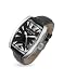 Locman Panorama - Men's Black Ostrich Band Automatic Date Watch