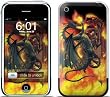Dragon Wars Design Protective Skin Decal Sticker for Apple iPhone (2G)