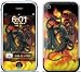 Dragon Wars Design Protective Skin Decal Sticker for Apple iPhone (2G)