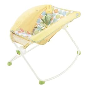 Fisher-Price Newborn Rock and Play Sleeper, Yellow