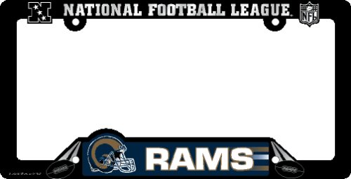 St Louis Rams License Plate Frame Two Pack Set