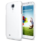SPIGEN SGP Samsung Galaxy S4 Case Slim [Ultra Fit] [Smooth White] Premium SM Coated Matte Hard Case for Galaxy S IV Galaxy SIV i9500 - ECO-Friendly Packaging