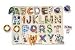 MELISSA & DOUG ALPHABET ART WOODEN PUZZLE