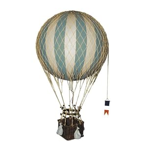 Nostalgischer Hei�luftballon / Modellballon: Royal Aero, gr�n � 32 cm