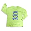 Mis Tee V-Us - Boy Long Sleeve Tee, Lime
