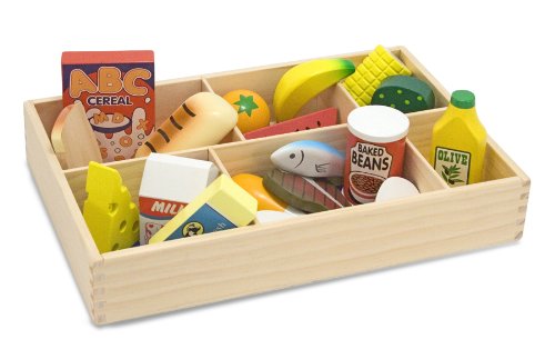 Imagen 2 de Melissa & Doug - 271 - Juego de la Educación - Alimentos Caja Compartimiento