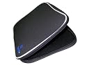 igadgitz Tasche Etui Schutzh&uuml;lle H&uuml;lle Case Sleeve Neopren in Schwarz f&uuml;r Netbook 10" 10 Zoll, 10,1" 10,1 Zoll & 10,2" 10,2 Zoll