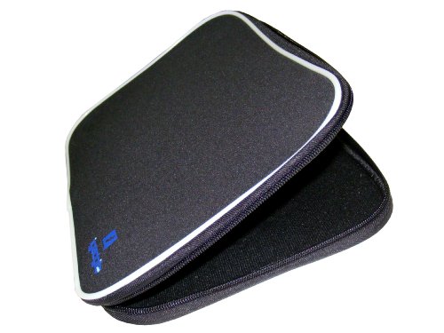 Igadgitz Black Neoprene Sleeve Case Cover For 8.9" Inch Asus Eee Pc 900 Wf001, Eee Pc T91 & Eee Pc 904hd Netbook Picture
