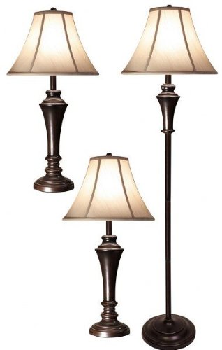 set of two table lamps