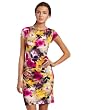 ABS Allen Schwartz Women's Cap Sleeve Tee Dress With Side Shirring ABS Allen Schwartz Women's Cap Sleeve Tee Dress With Side Shirring