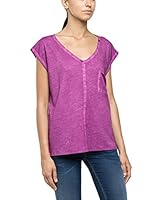 REPLAY Camiseta Manga Corta (Magenta)