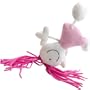 Fulanita Girl Plush Doll in Pink with Fuschia Hair