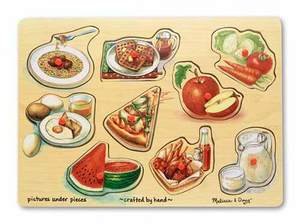 41s17 bI5SL Wooden Food Peg Puzzle by Melissa and Doug