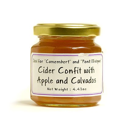 L'Epicurien Cider Confit with Apple and Calvados for Camembert - 4.41 oz. by L'Epicurien