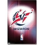 (22x34) Washington Wizards Logo Sports Poster Print