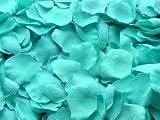 1000 Wedding Silk Rose Petals Tiffany Blue Turquoise