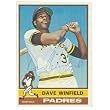 Dave Winfield Autographed / Signed 1976 Topps Card