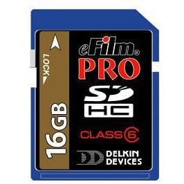 Delkin Devices DDSDPRO216GB 16GB SDHC Class 6 Memory Card by Delkin