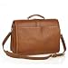Triple Compartment/Removable Laptop Briefcase Color: Tan