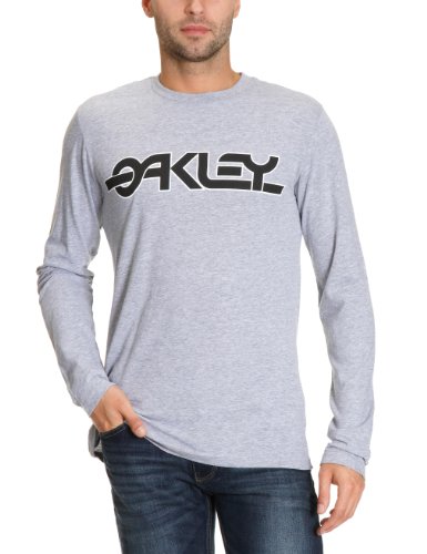 Oakley Herren T-Shirt FLASHBACK Long Sleeve, heather grey, M Preisvergleich